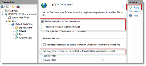 HTTP Redirect